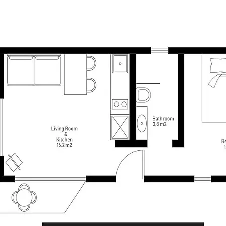Sunset No 23 Second Unit Colorful And Cozy Holiday home *